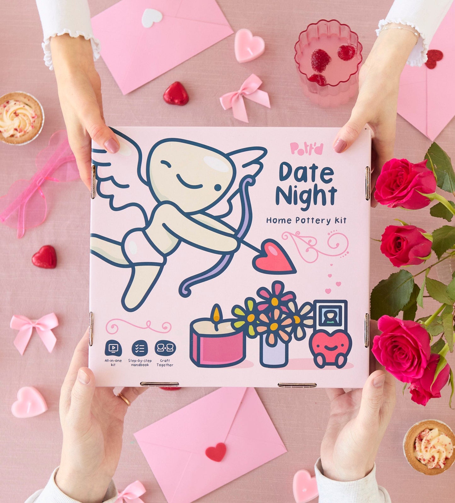 Date Night Home Pottery Kit