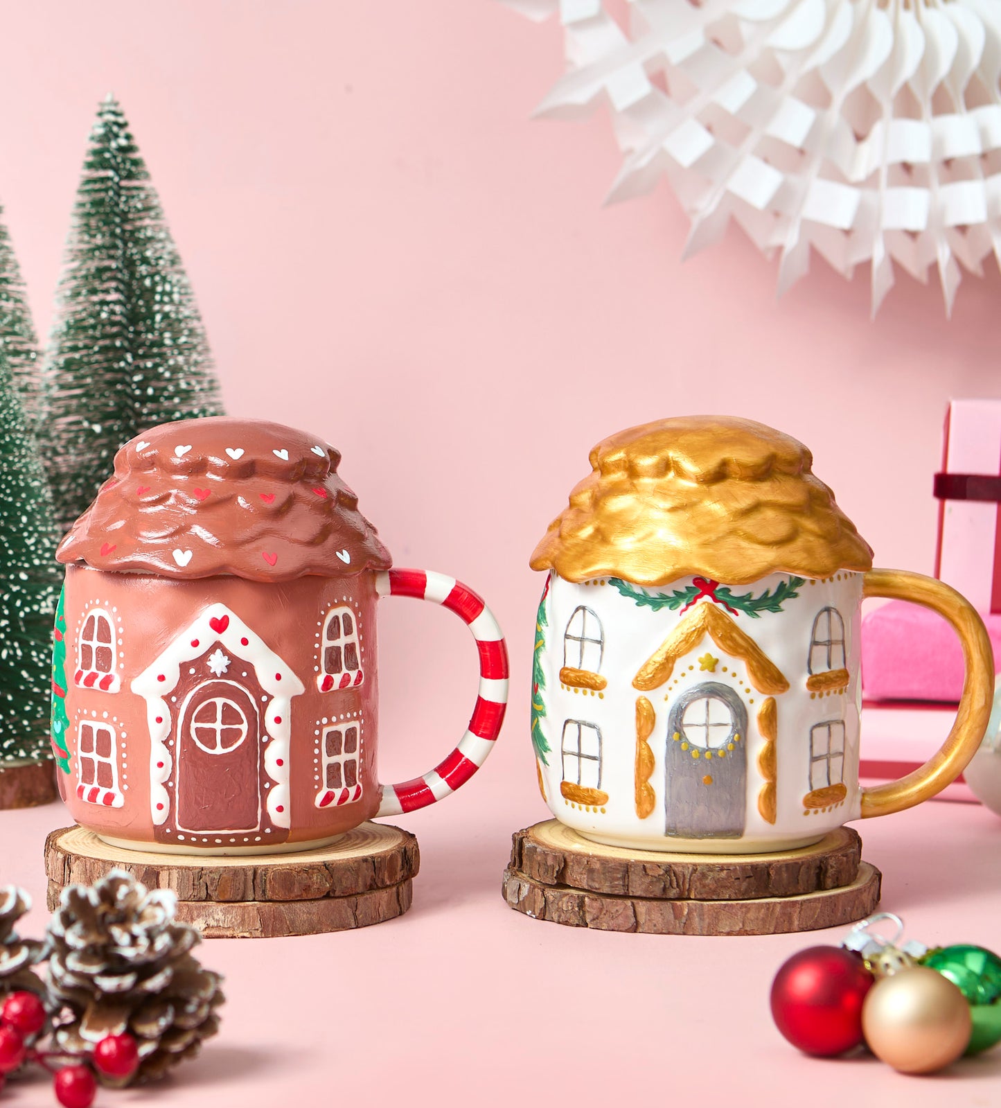 Gingerbread House Paint-a-Mug