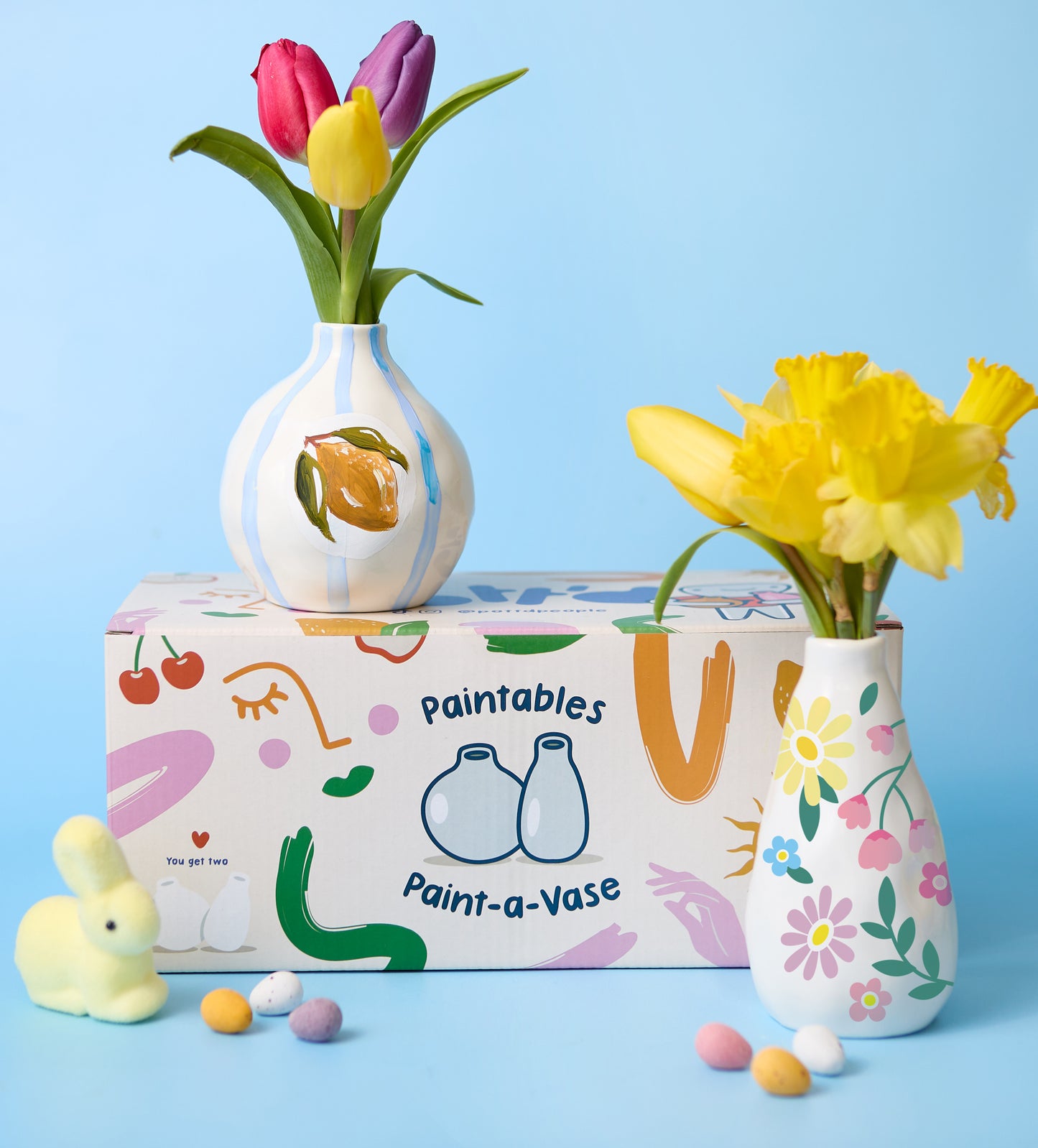 Spring in Bloom: Vase Painting Kit