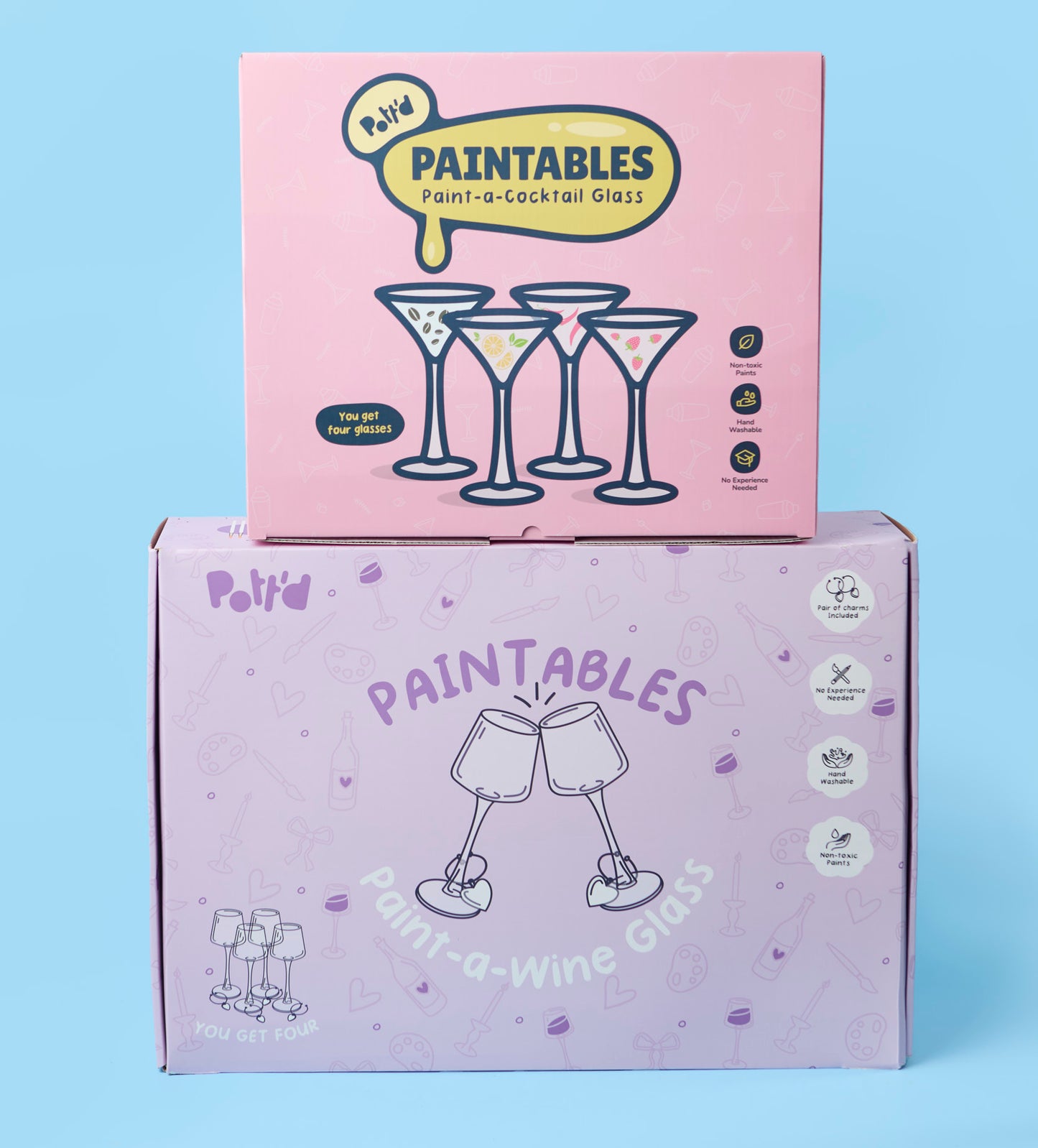 Sip & Style Bundle: Cocktail & Wine Glasses
