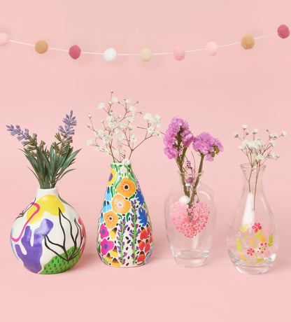 Ceramic & Glass Vase Painting Bundle