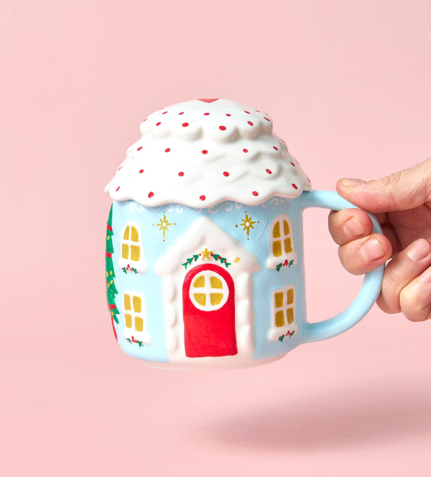 Gingerbread House Paint-a-Mug