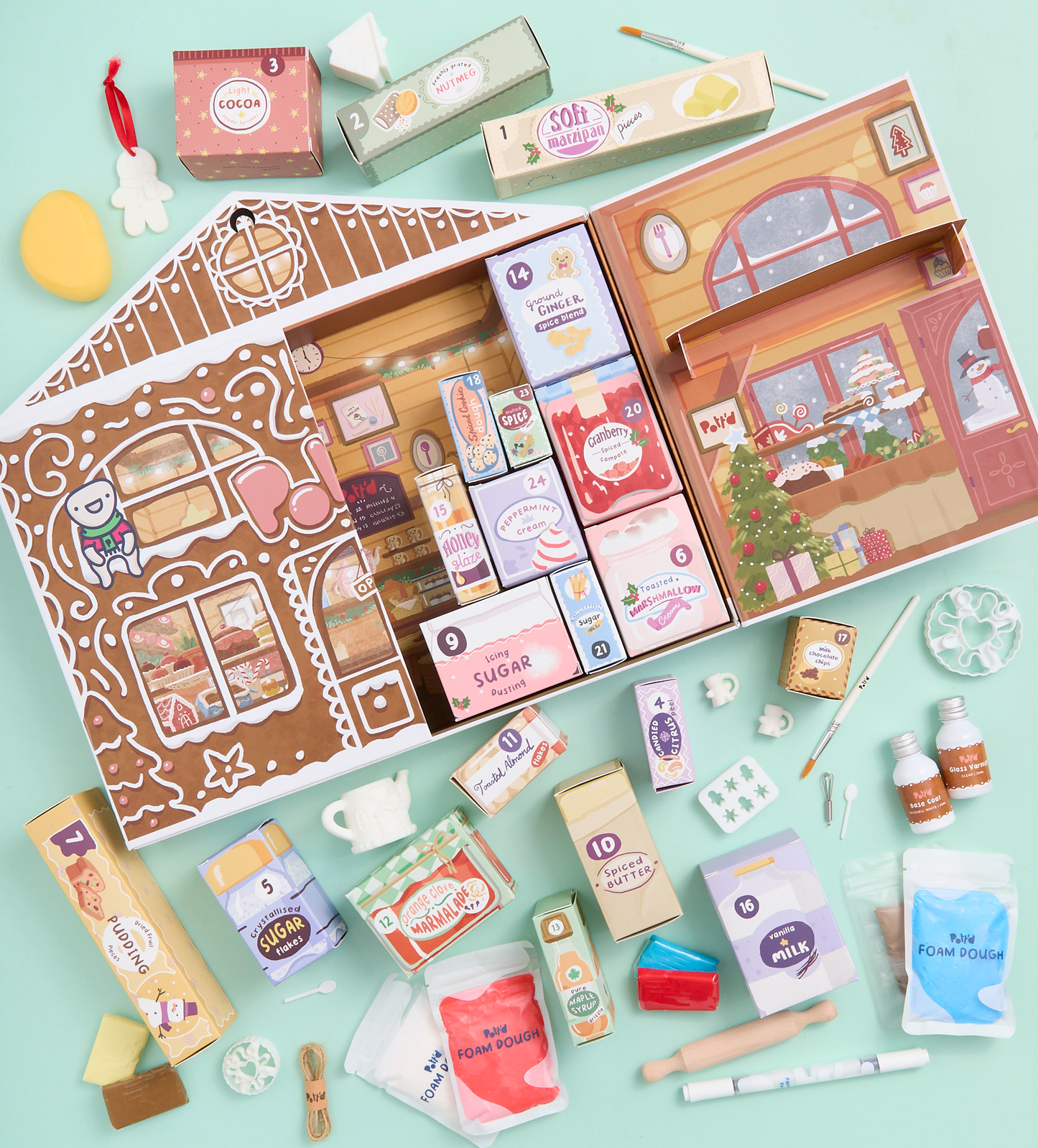 Gingerbread Bakery: 2026 Advent Calendar