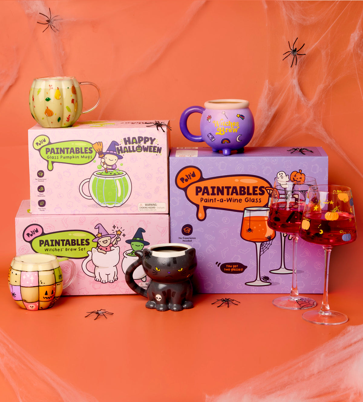 Halloween Paintables Trio