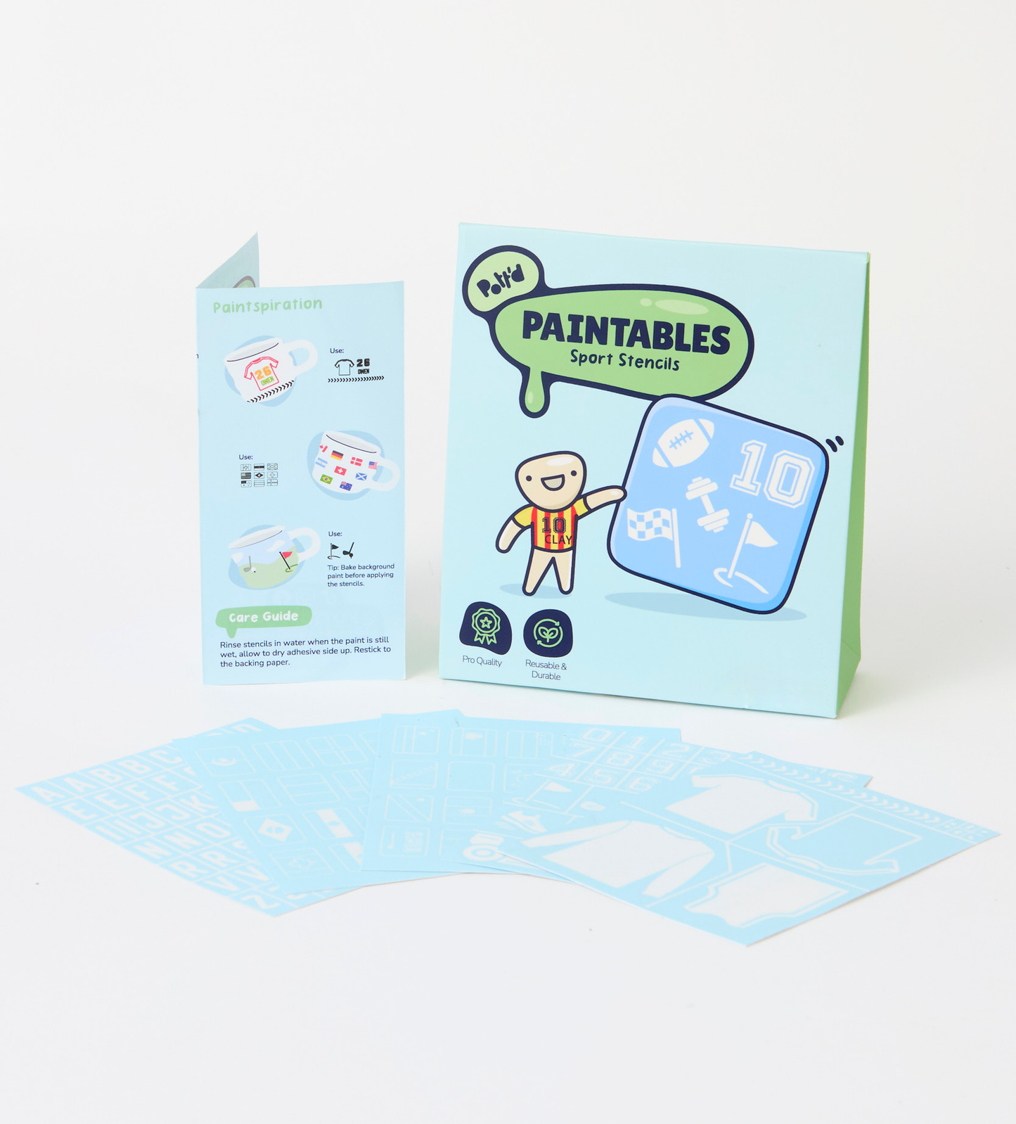 Paintables Stencil Kit