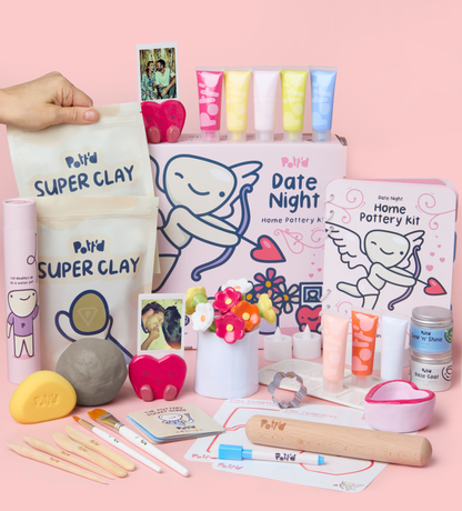 Date Night Home Pottery Kit