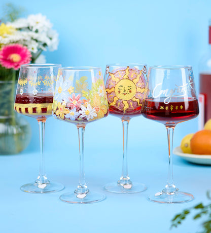 Paint-a-Wine Glass