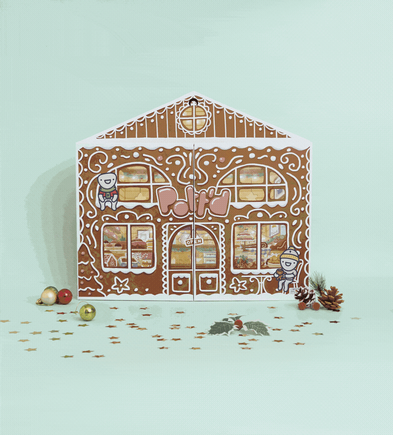 Gingerbread Bakery: 2026 Advent Calendar