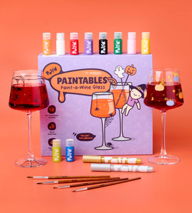 Halloween Paint-a-Wine Glass
