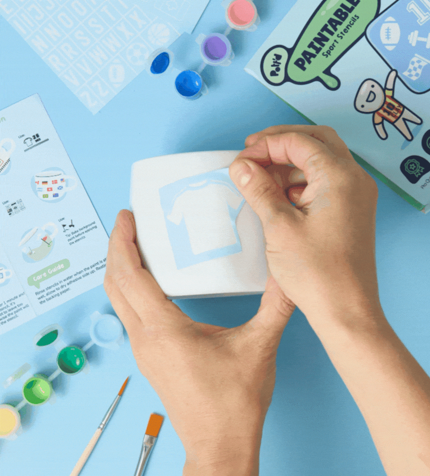 Paintables Stencil Kit