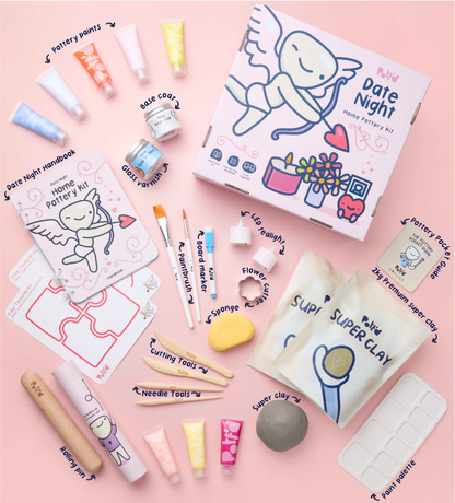 Date Night Home Pottery Kit