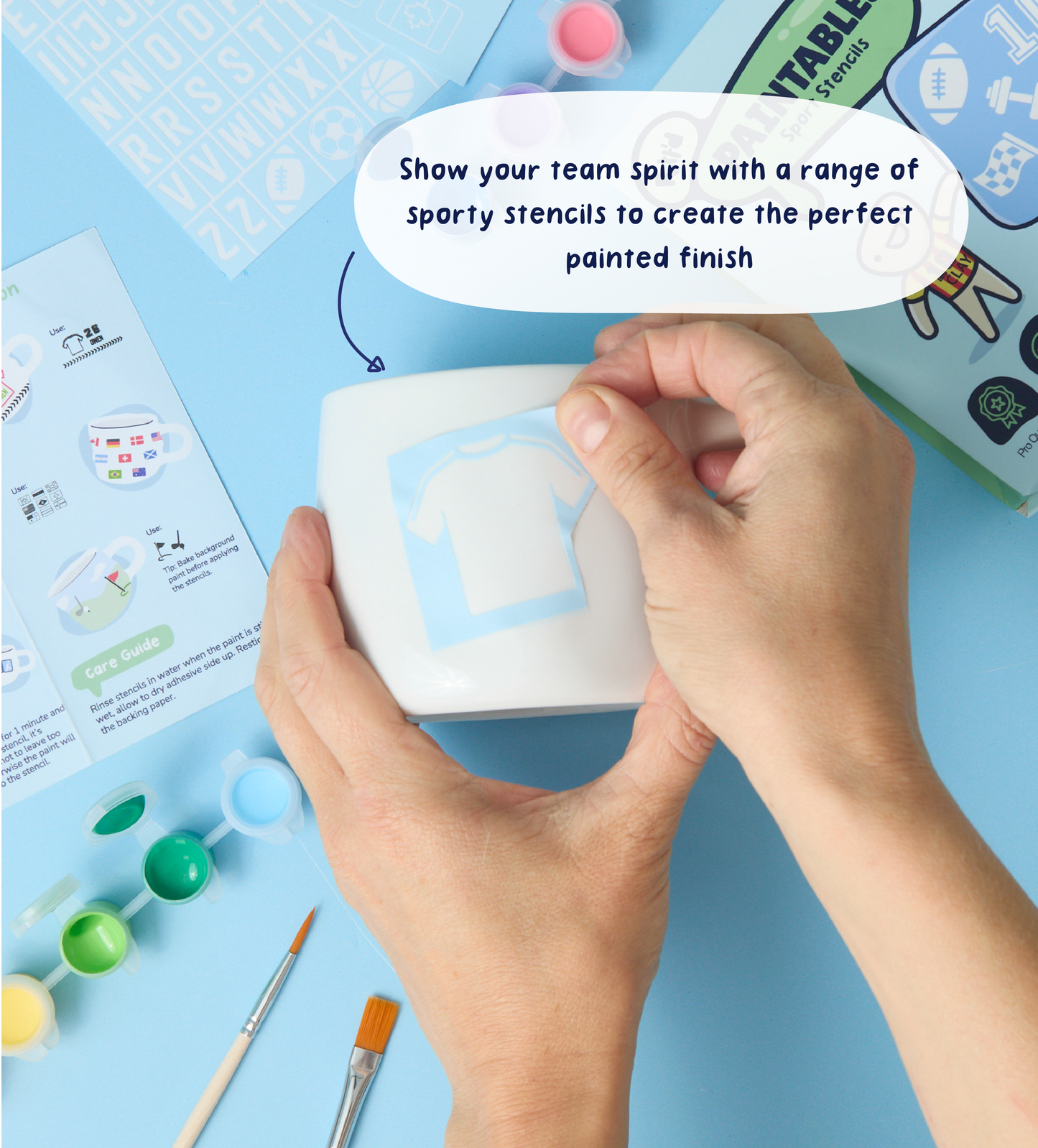 Paintables Stencil Kit