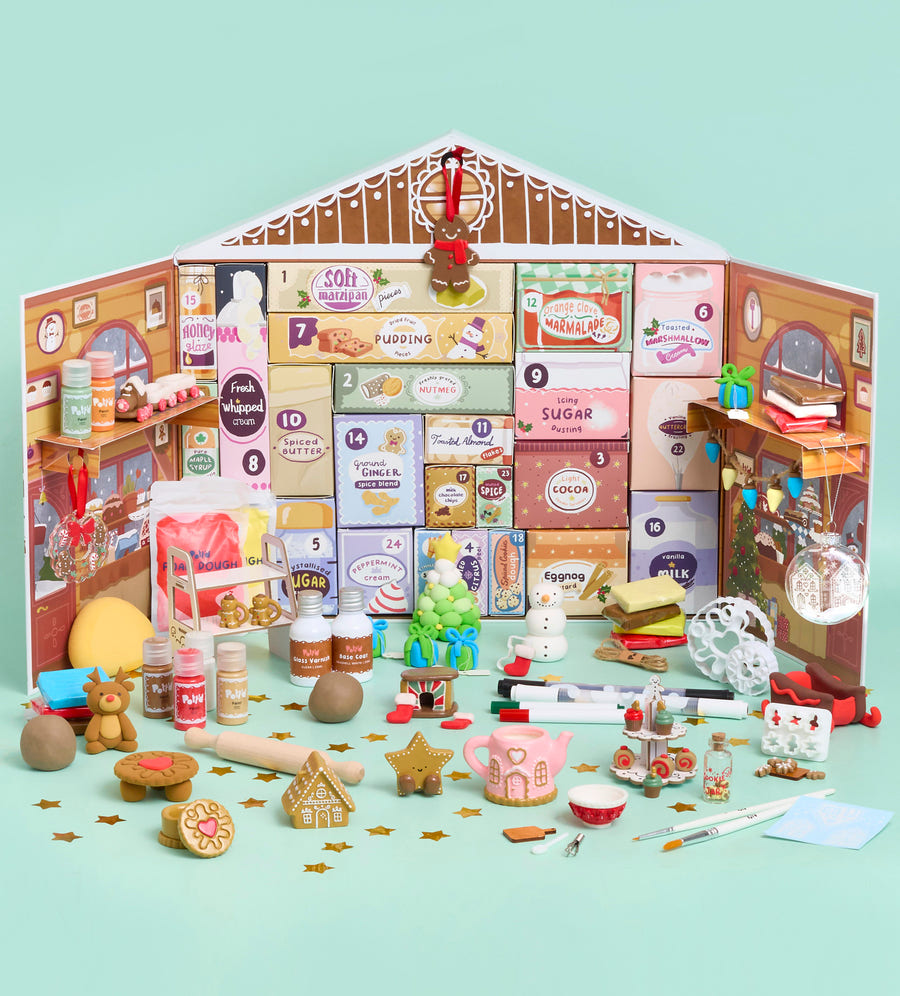 The bakery filled with every finished piece by Christmas