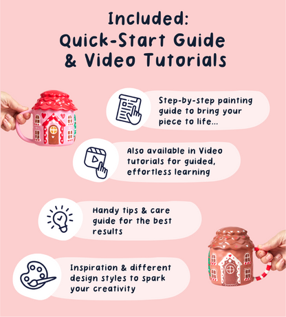 Gingerbread House Paint-a-Mug