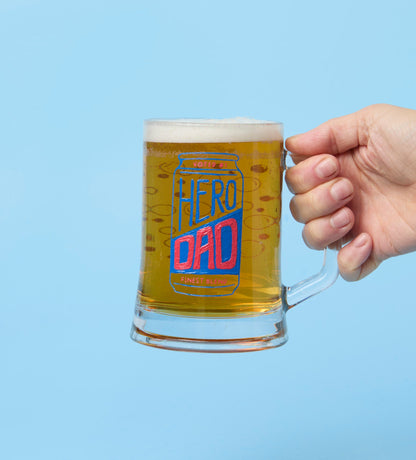 Father's Day Paint-a-Beer Glass x2