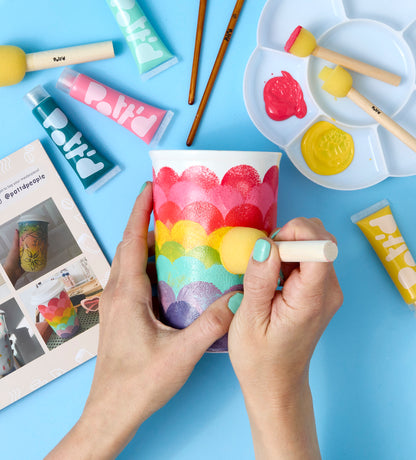 Paintables Mug, Vase & Travel Mug Bundle