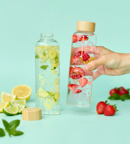 Paint-a-Glass Water Bottle x2