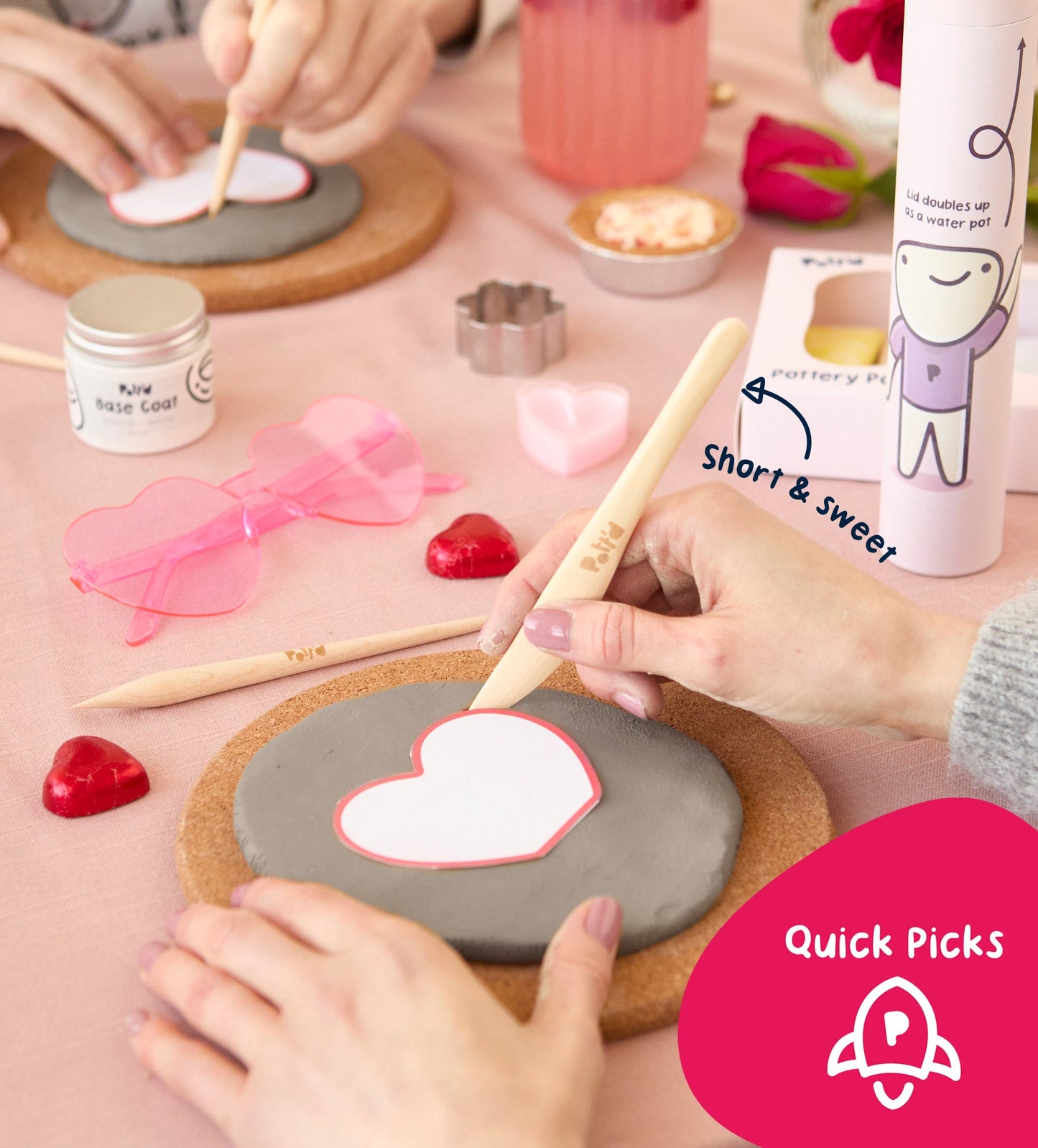 Date Night Home Pottery Kit