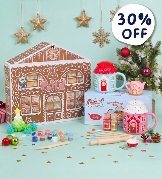 Gingerbread Bundle: Advent Calendar & Gingerbread Mugs