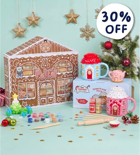 Gingerbread Bundle: Advent Calendar & Gingerbread Mugs