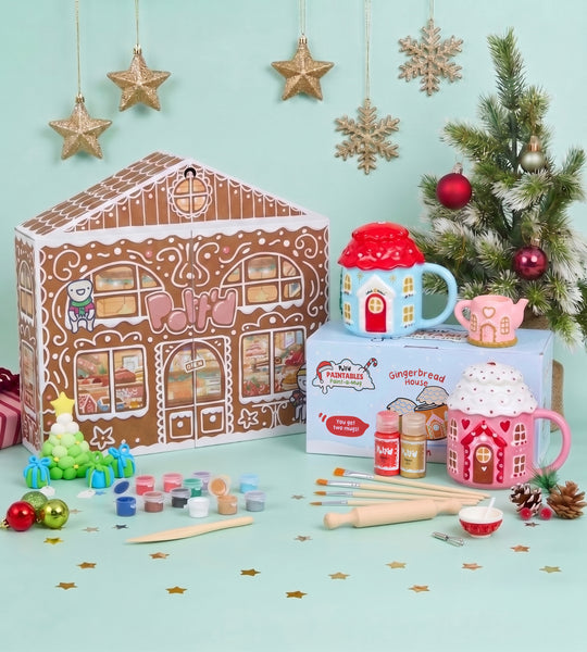 Gingerbread Bundle: Advent Calendar & Gingerbread Mugs