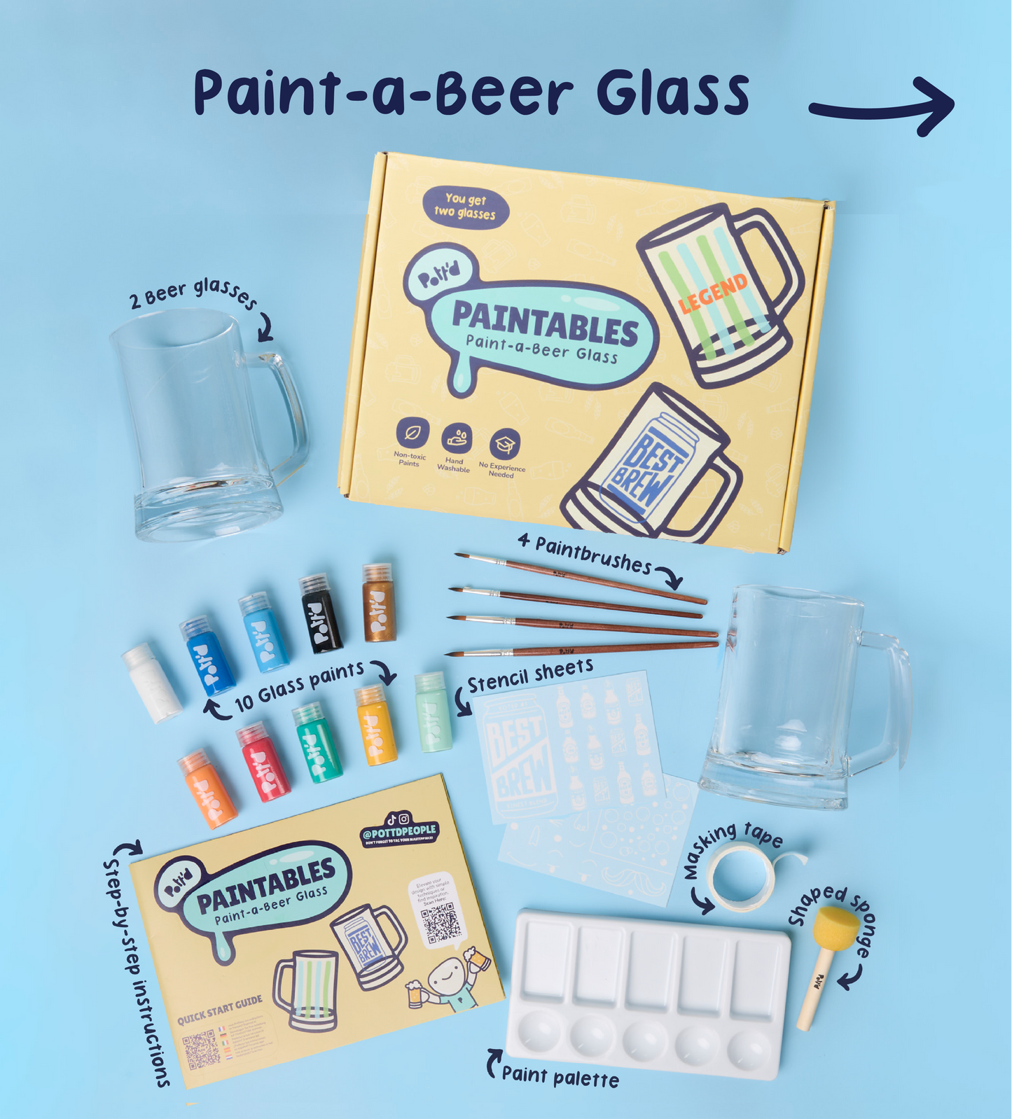 Raise a Glass: Beer & Wine Glass Bundle