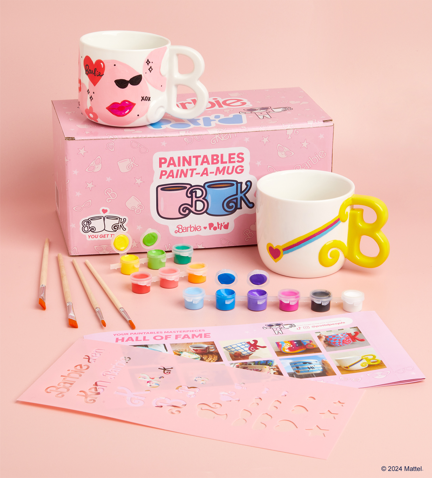 Barbie™ x Pott’d Paint-a-Mug