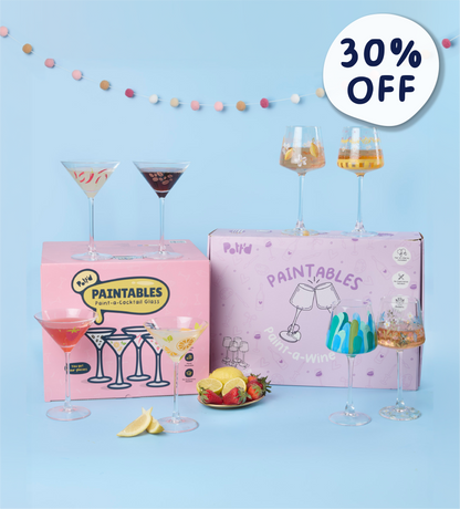 Sip & Style Bundle: Cocktail & Wine Glasses