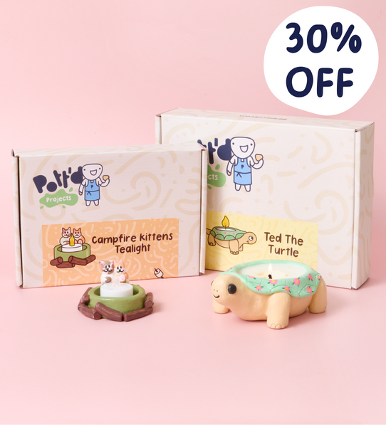 Playful Creatures Candle Making Bundle