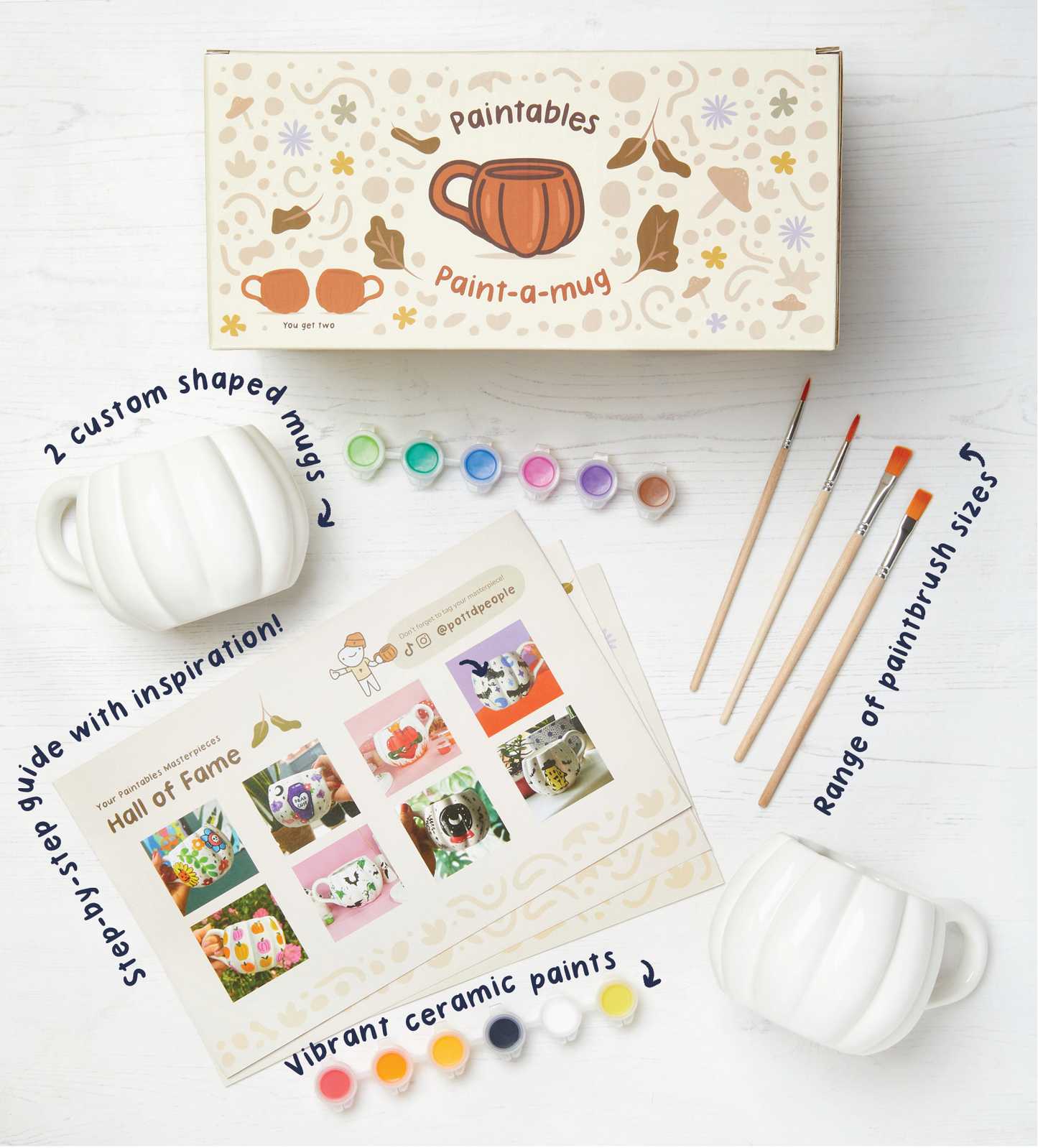 Pumpkin Paint-a-Mug