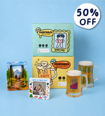 Father's Day Brew Bundle: Frame & Beer Glass
