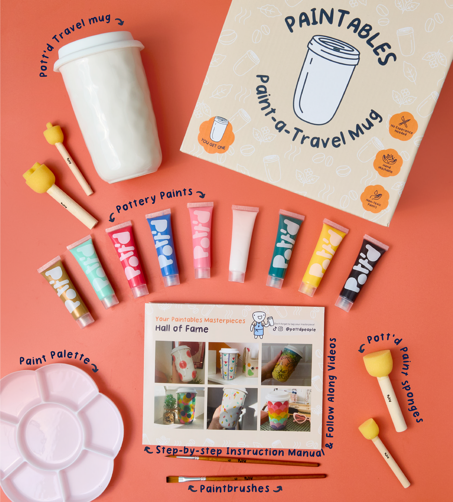 Paint-a-Travel Mug