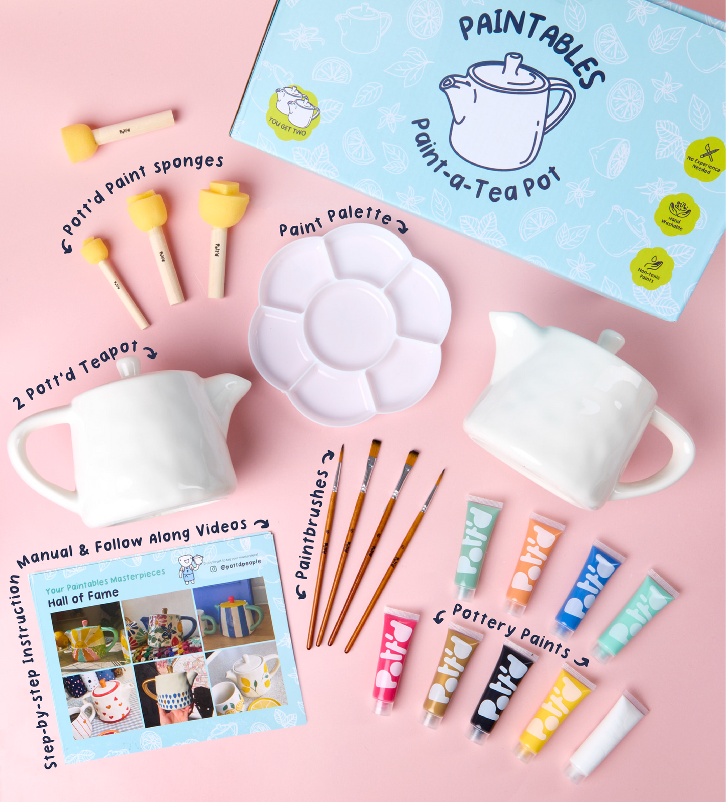 Paint-a-Tea Pot