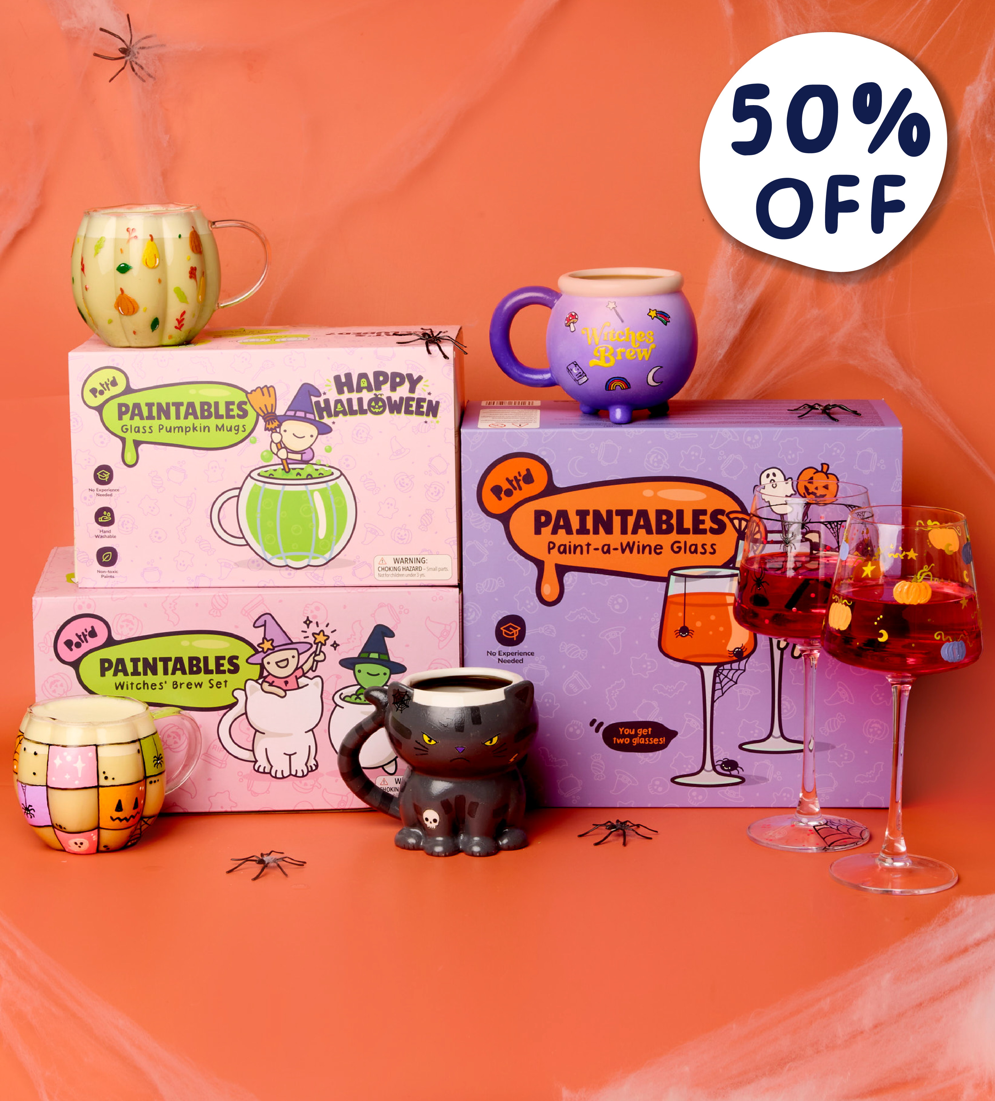 Halloween Paintables Trio - Image 1