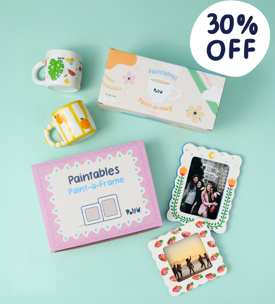 Paintables Duo: Mug & Frame Set
