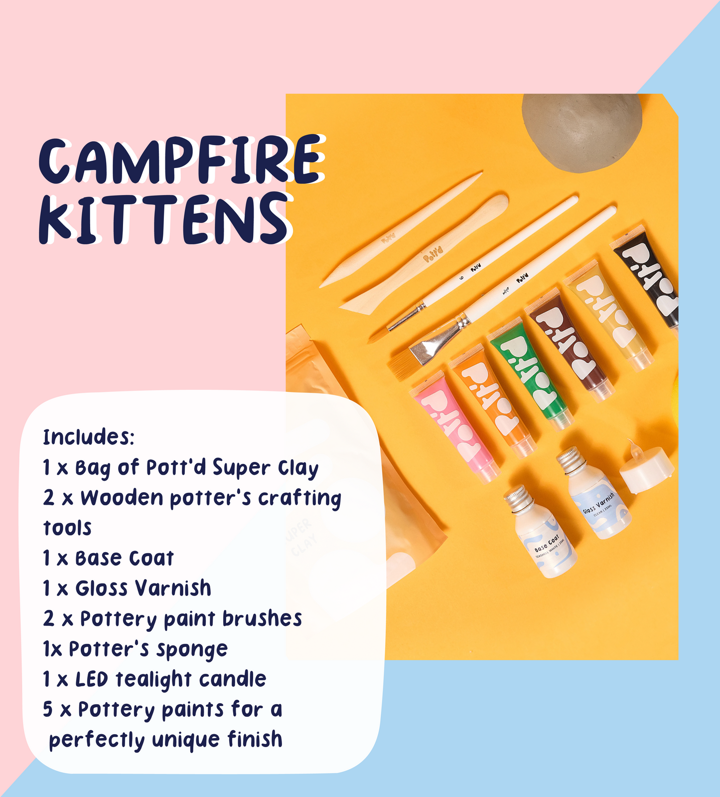 Playful Creatures Candle Making Bundle