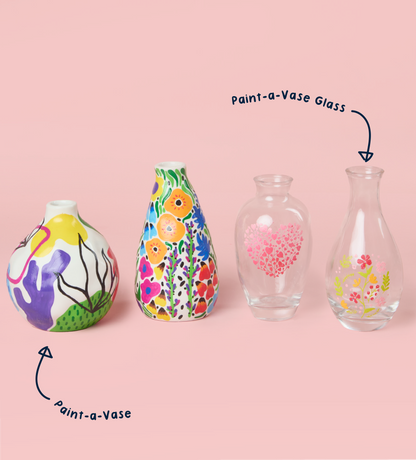 Ceramic & Glass Vase Painting Bundle