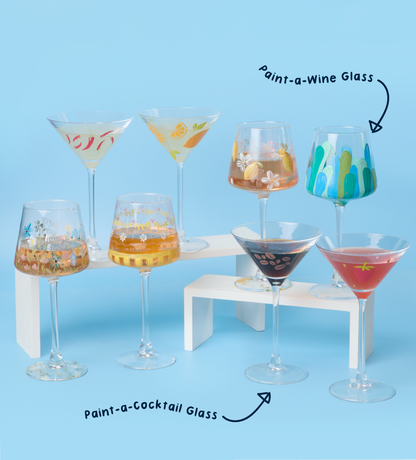 Sip & Style Bundle: Cocktail & Wine Glasses