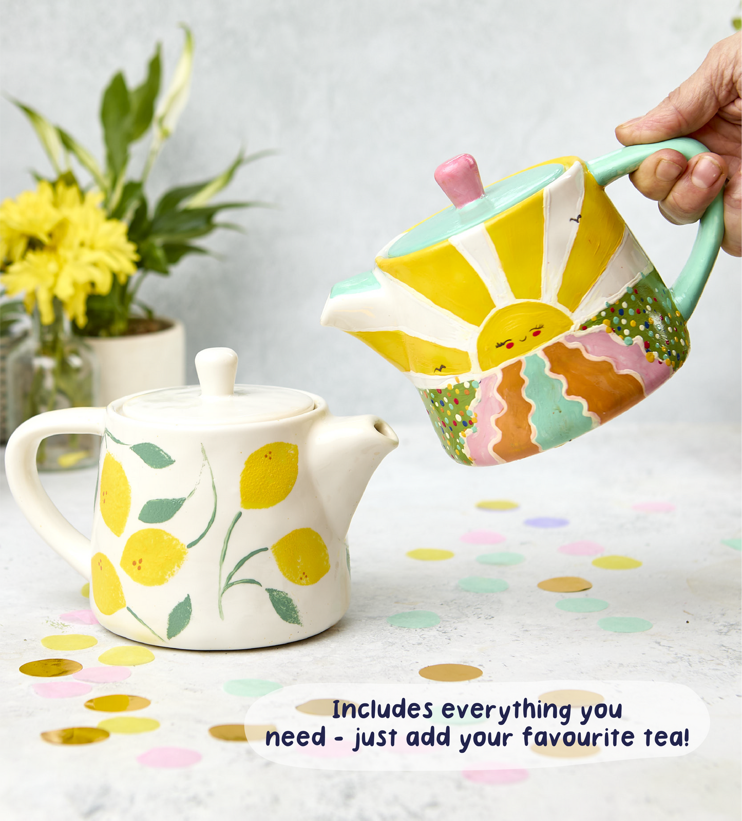 Paint-a-Tea Pot