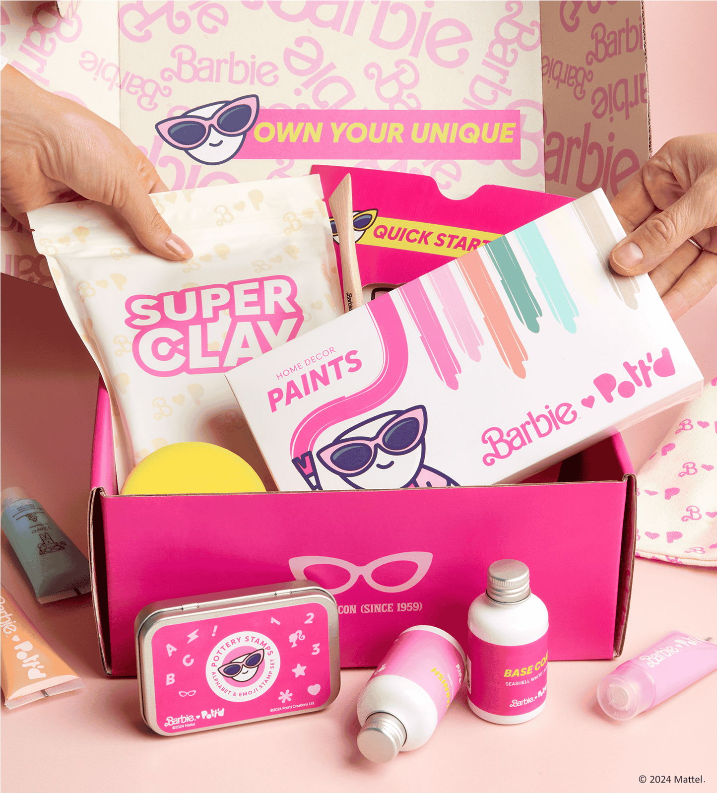 Barbie™ x Pott'd Home Decor Home Pottery Kit