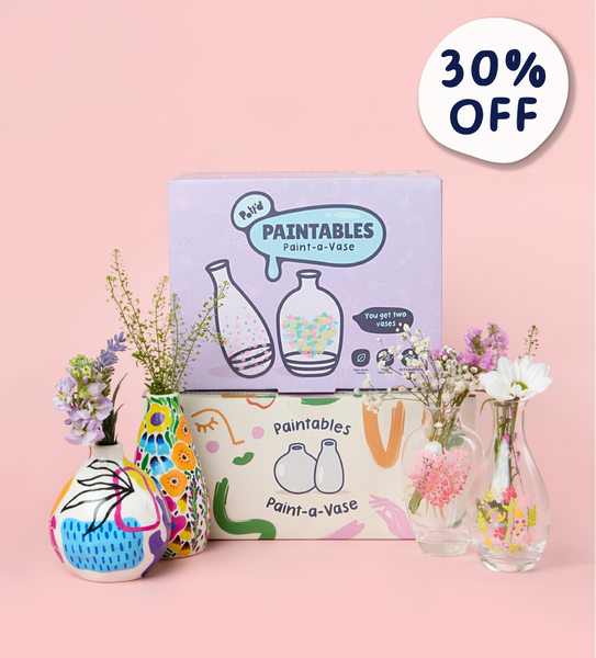 Ceramic & Glass Vase Painting Bundle