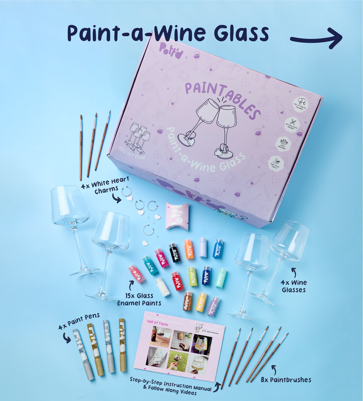 Sip & Style Bundle: Cocktail & Wine Glasses