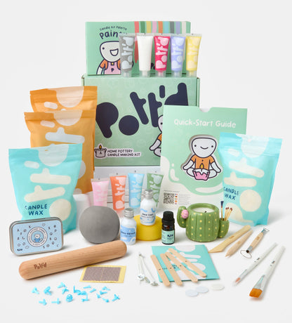 Home Pottery Candle Making Kit