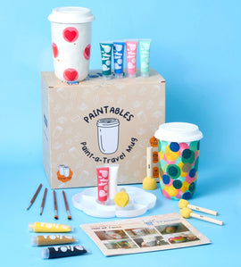 Paint-a-Travel Mug x2